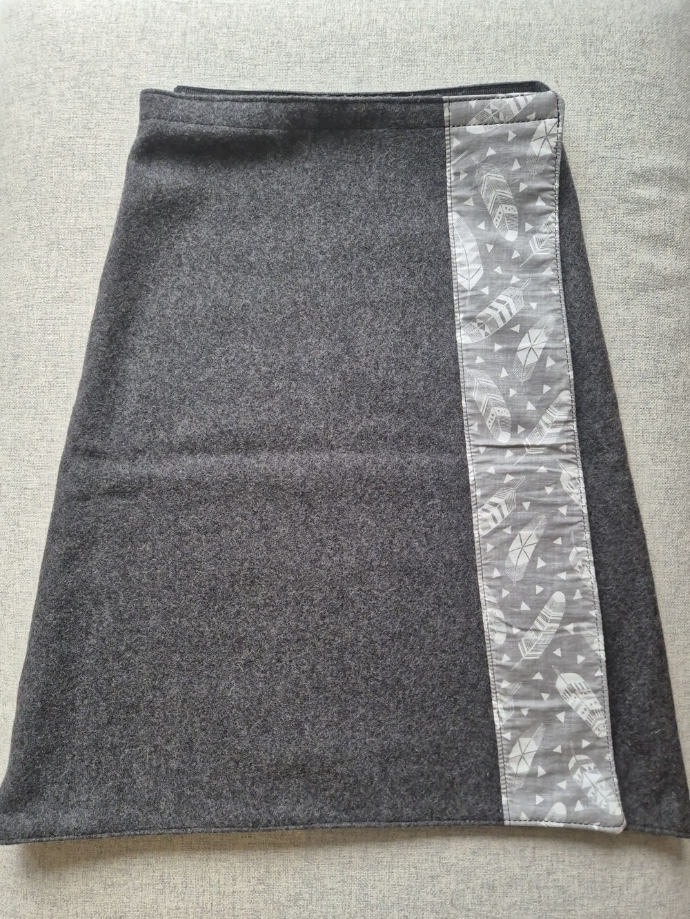 Uksi Winter Wool Wrap Skirt, size XS